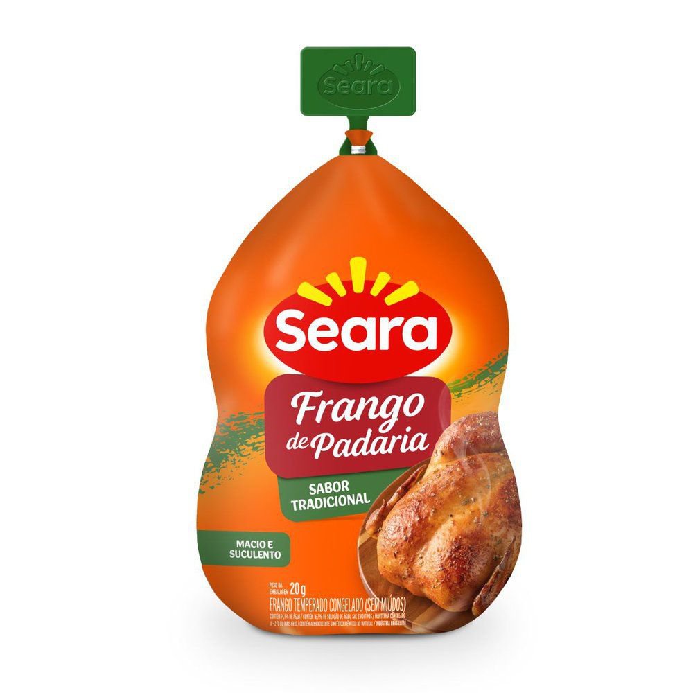 Frango Inteiro De Padaria Seara Tradicional 1 Unidade 1500g