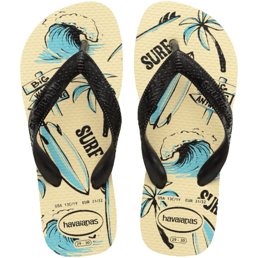 Sandália Havaianas Kids Athletic Buttercream 29 30