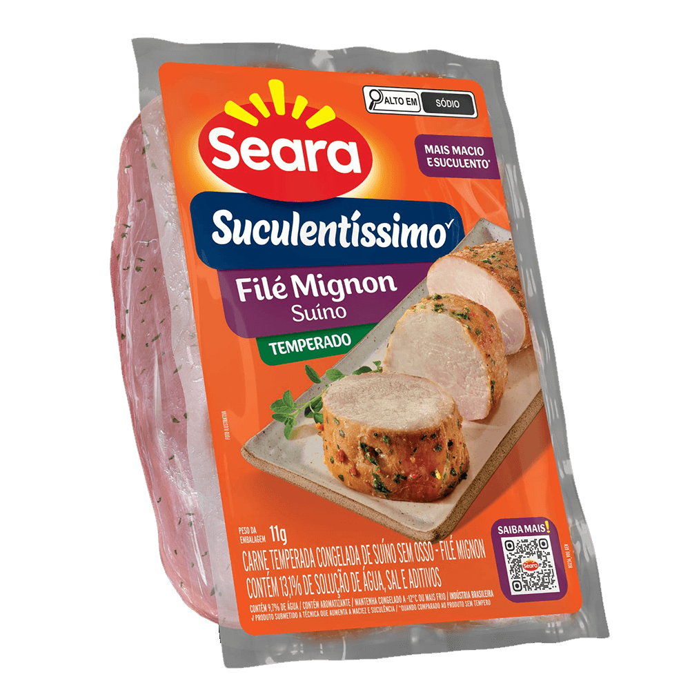 Filé Mignon Suino Seara Suculentissimo 1 Unidade 800g