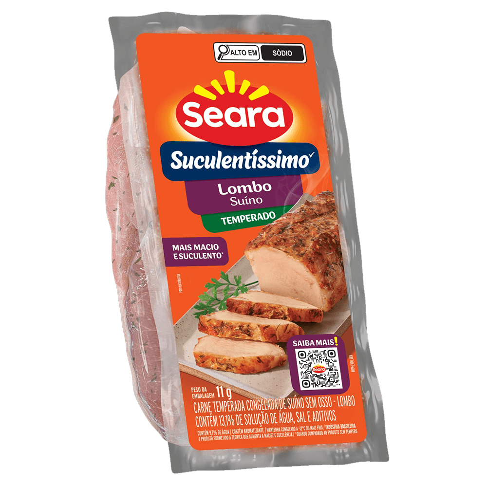 Lombo Suíno Seara Suculentissimo 1 Unidade 750g