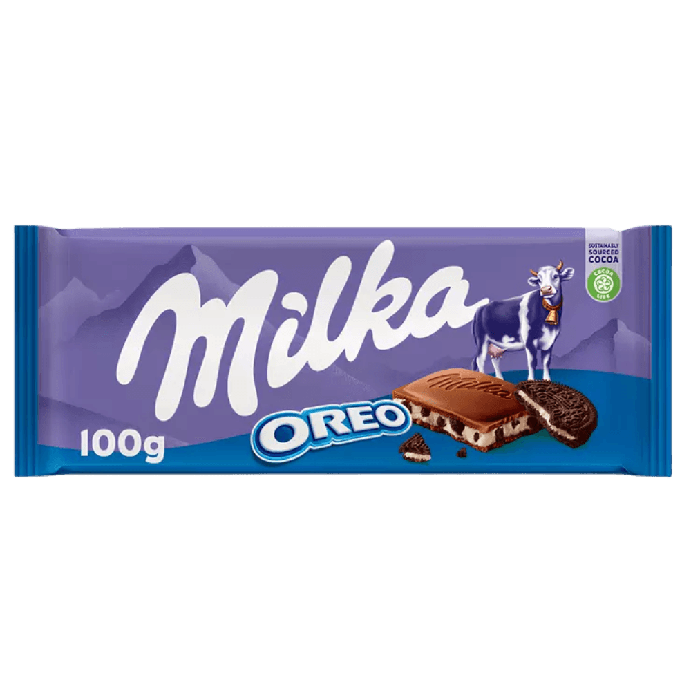 Tablete de Chocolate Milka Oreo 100g