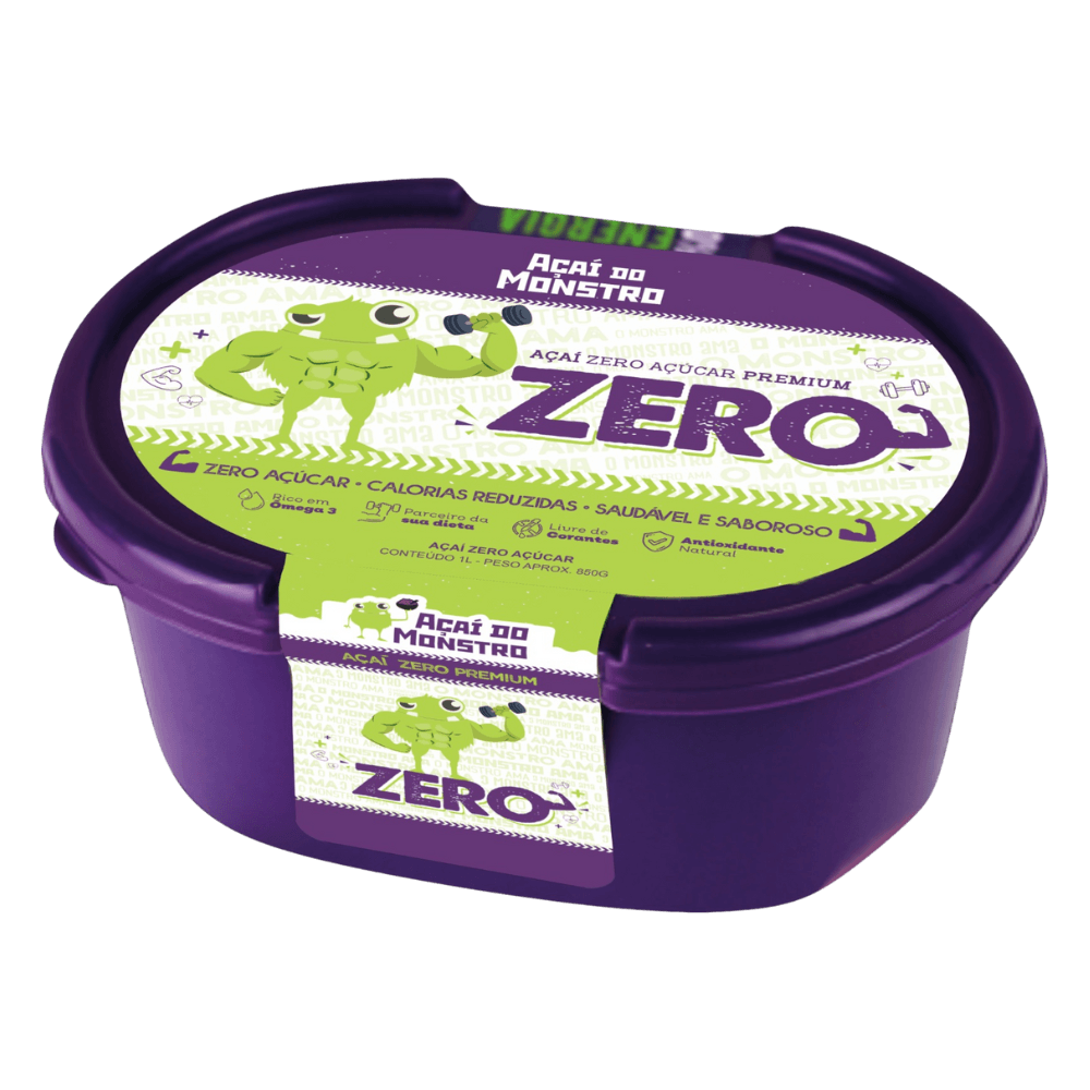 Açaí Monstro Sem Açúcar 1 Litro