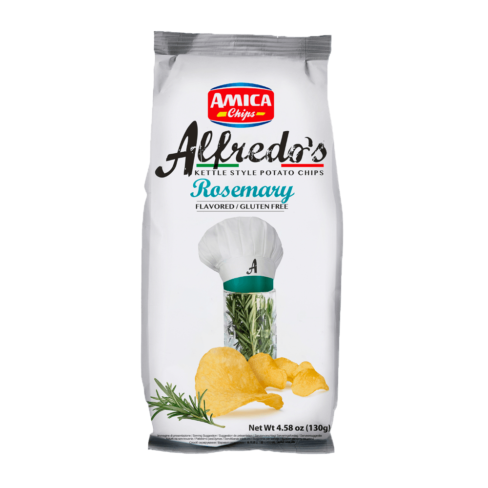 Batata Chips AMICA Alfredos Alecrim 130g