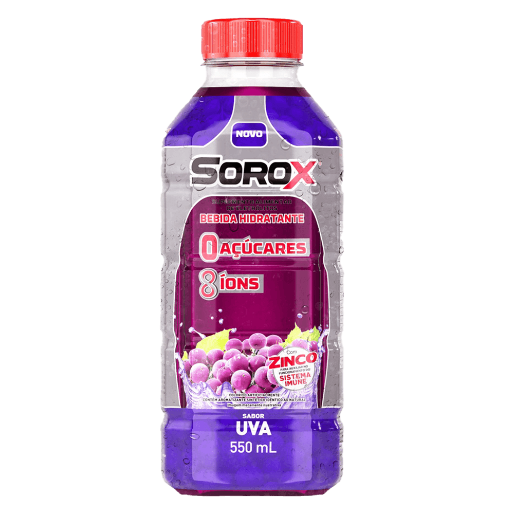 Isotônico Sorox Uva 500ml
