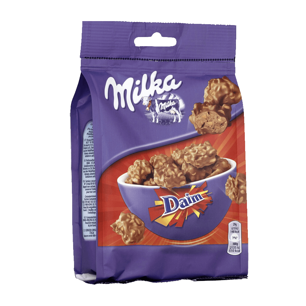 Chocolate Milka Daim Snax 145g