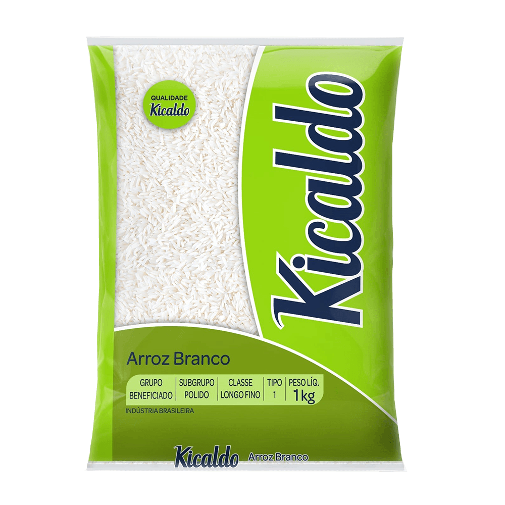 Arroz Branco Kicaldo Tp1 1Kg