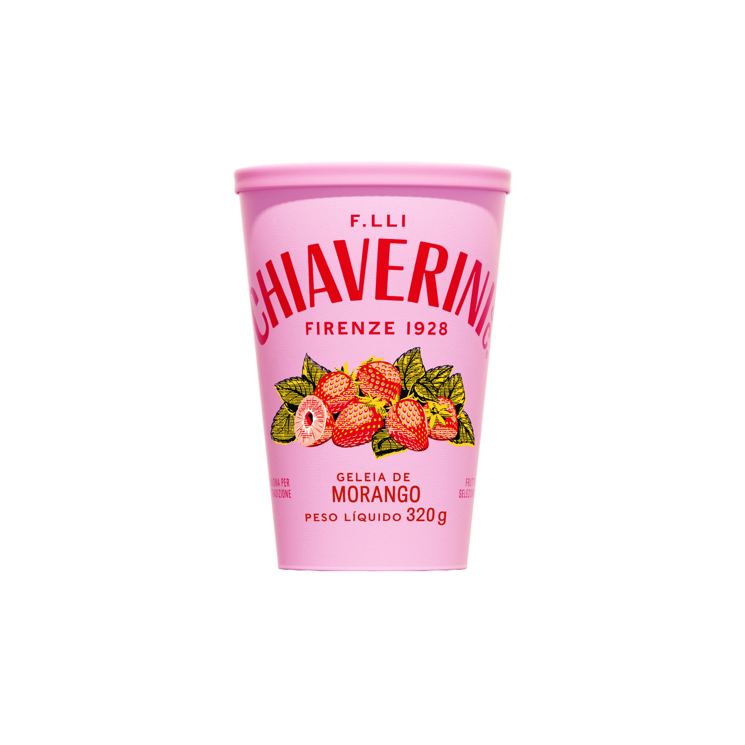 Geleia Italiana Chiaverini Morango 320g