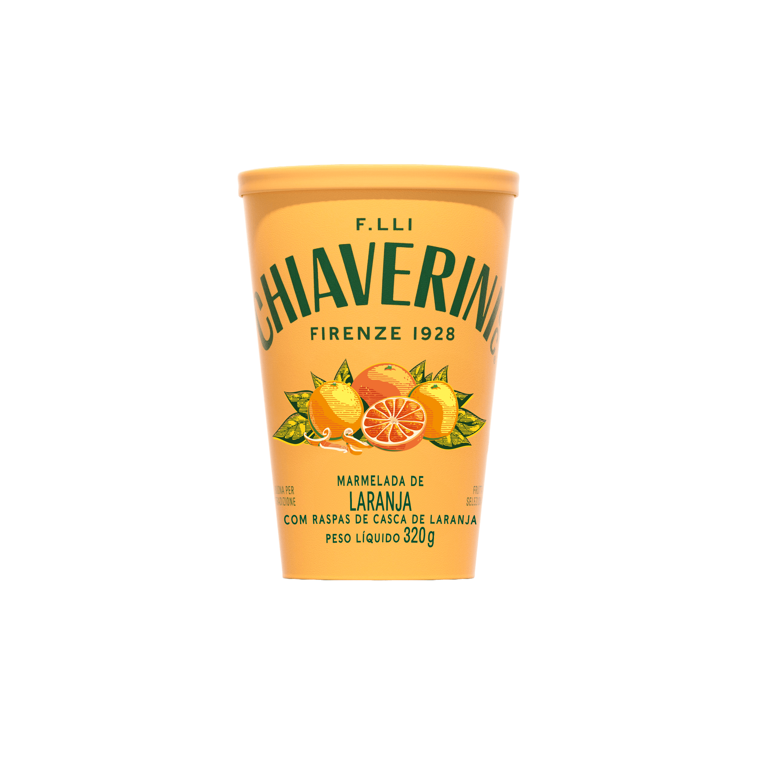 Geleia Italiana Chiaverini Laranja 320g
