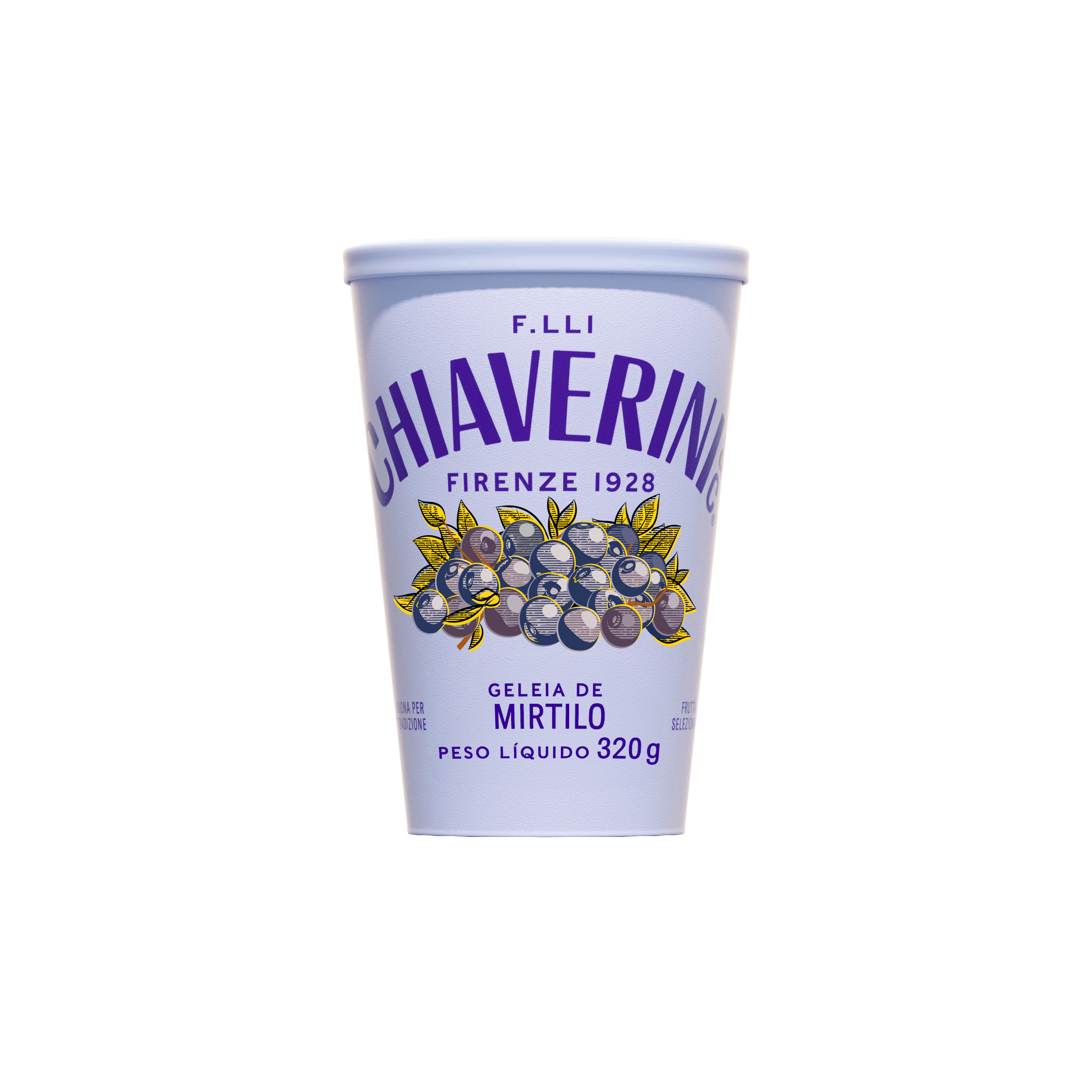 Geleia Italiana Chiaverini Blueberry 320g