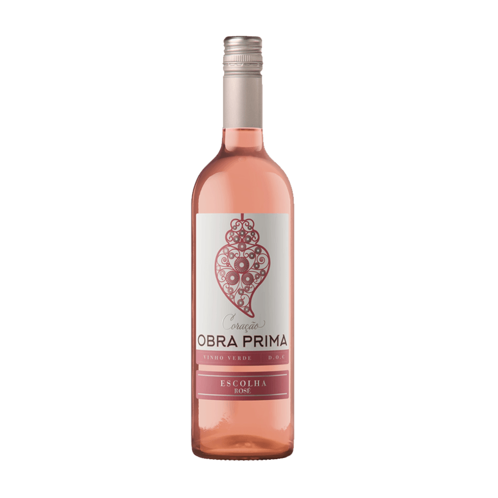 Vinho Rosé Português Coração Obra Prima Verde 750ml