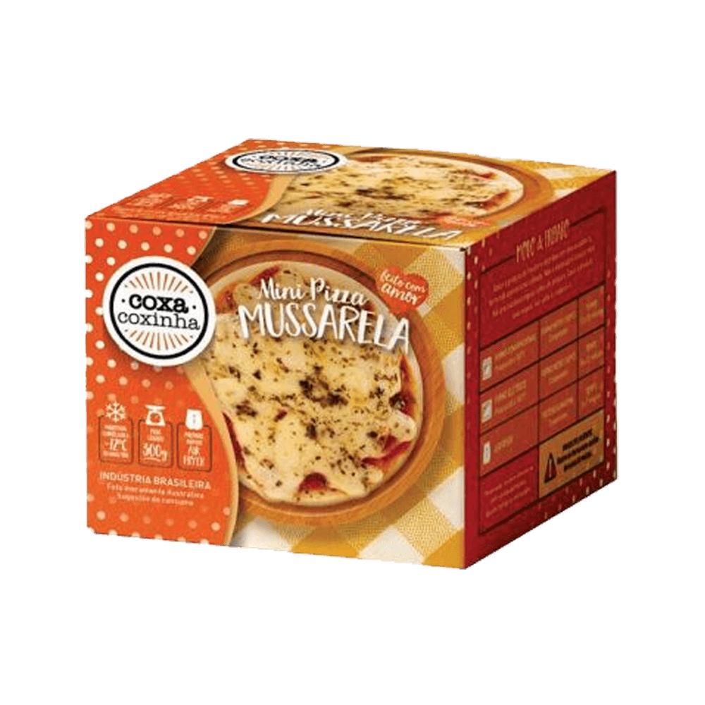 Mini Pizza Coxa Coxinha Mussarela 180g