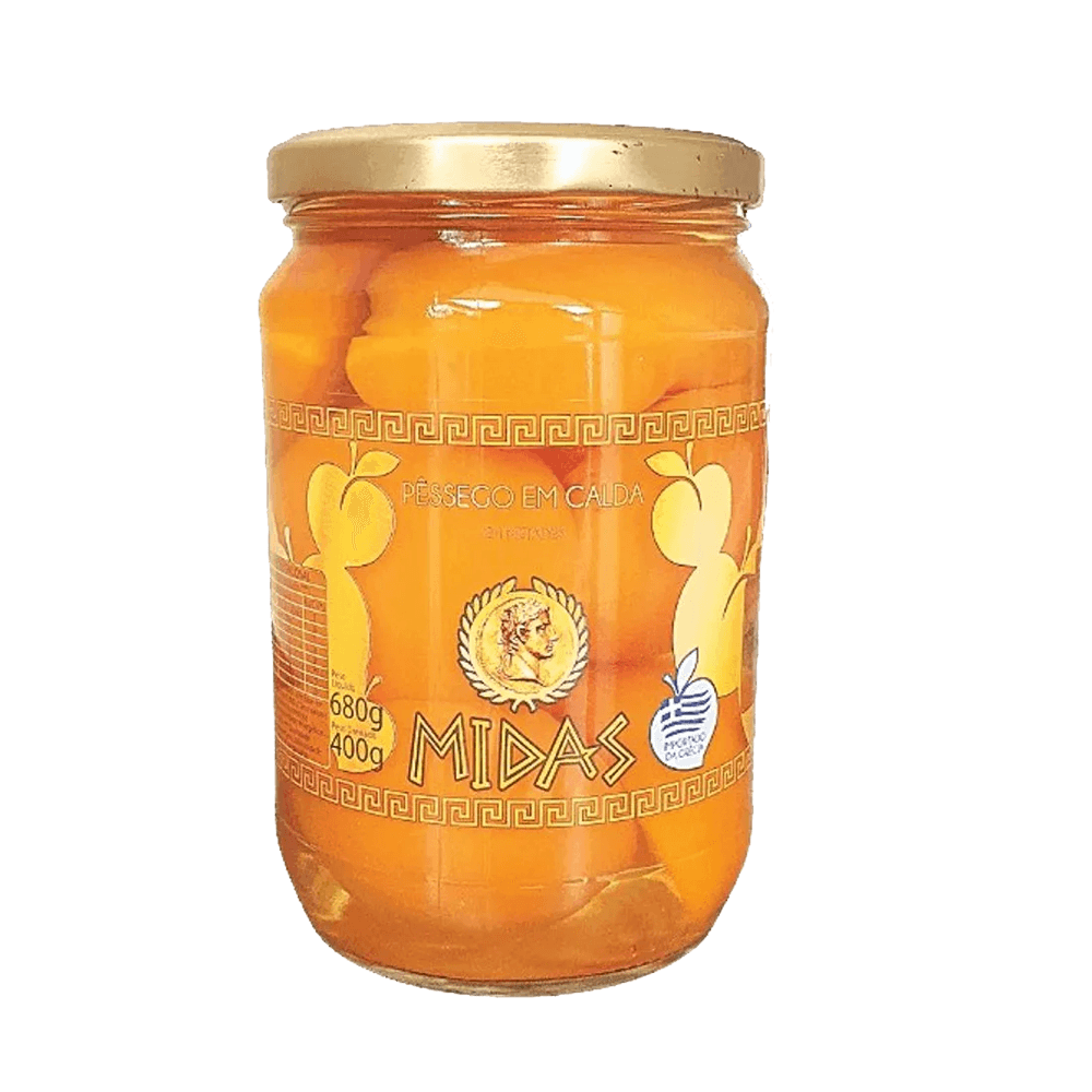 Pessego em Calda Midas 680g