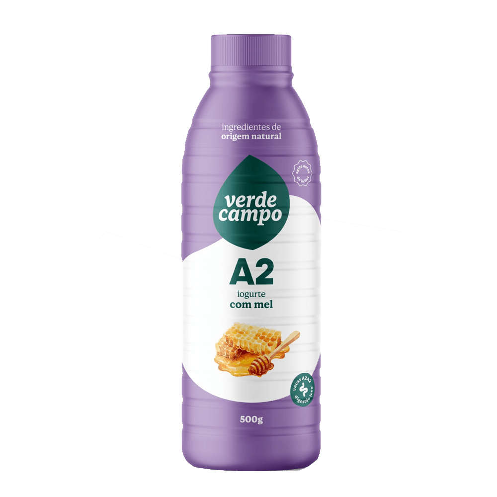 Iogurte Integral Verde Campo A2 Mel 500g