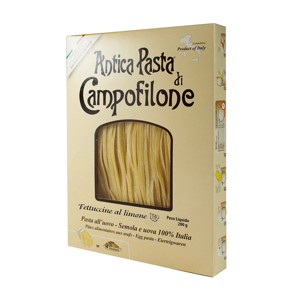 Massa Italiana Antica Pasta Fettuccine com Limão 250g